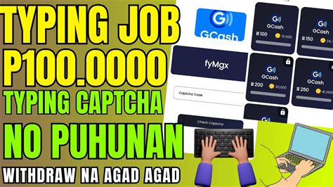 captcha typing job gcash|Typing Online, Gcash Work, Jobs .